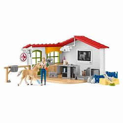 Foto van Playset schleich veterinarian practice with pets