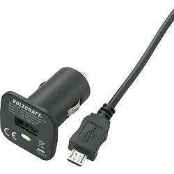 Foto van Voltcraft cps-1000 microusb usb-oplader auto uitgangsstroom (max.) 1000 ma 1 x micro-usb, usb