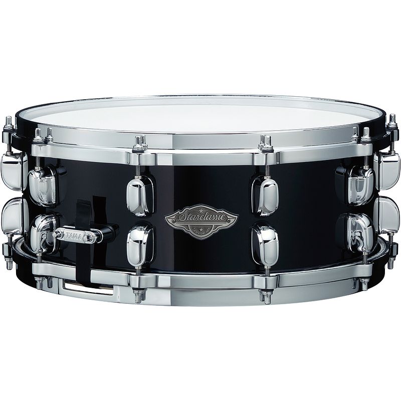 Foto van Tama starclassic performer piano black snaredrum 14 x 6.5 inch