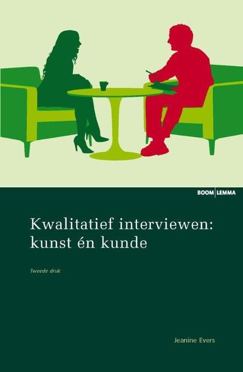 Foto van Kwalitatief interviewen: kunst én kunde - jeanine evers - ebook (9789461277435)