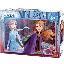 Foto van King legpuzzel disney frozen ii junior 99 stukjes