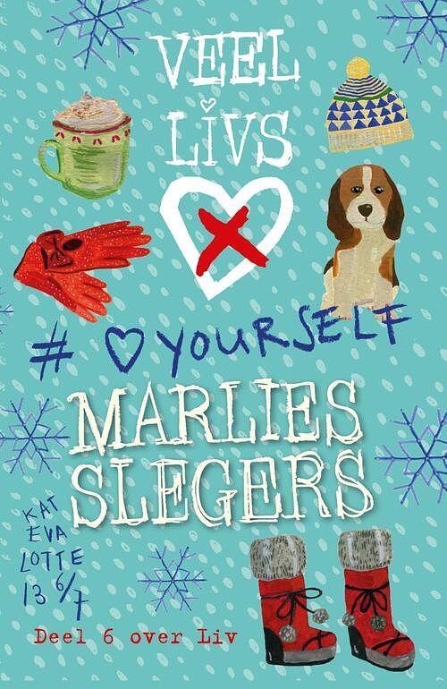 Foto van Veel livsx - 6 loveyourself - marlies slegers - ebook (9789024575824)