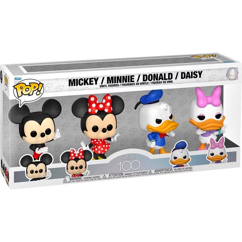 Foto van Pop 4-pack: mickey/minnie/donald/daisy - funko pop