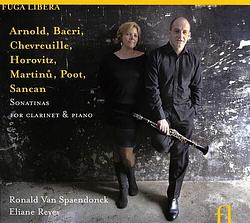 Foto van Sonatinas for clarinet & piano - cd (5400439005587)