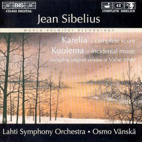 Foto van Sibelius: karelia/kuolema - cd (7318590009154)