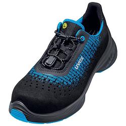 Foto van Uvex 1 g2 6829942 lage veiligheidsschoenen s1 schoenmaat (eu): 42 blauw, zwart 1 paar