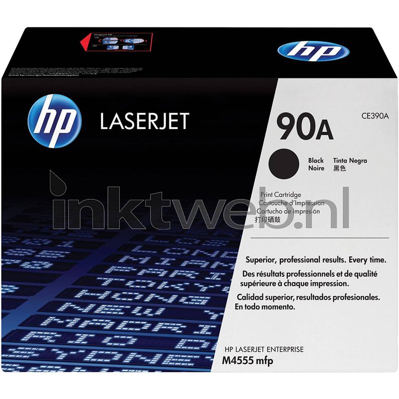 Foto van Hp 90a zwart toner