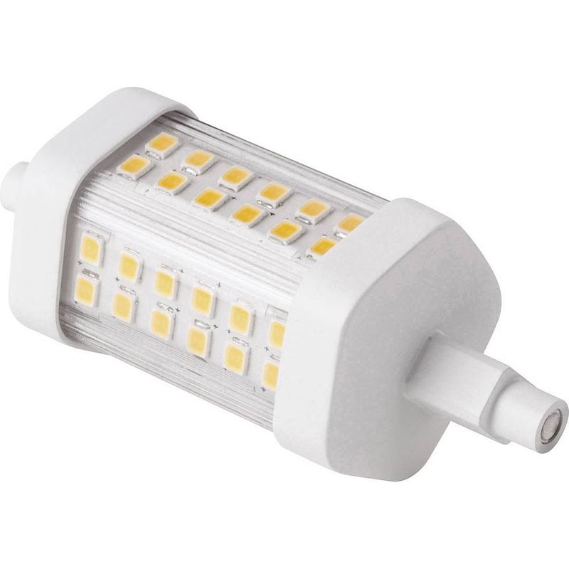 Foto van Megaman mm49052 led-lamp energielabel e (a - g) r7s staaf 8 w = 75 w warmwit (ø x l) 31 mm x 78 mm 1 stuk(s)