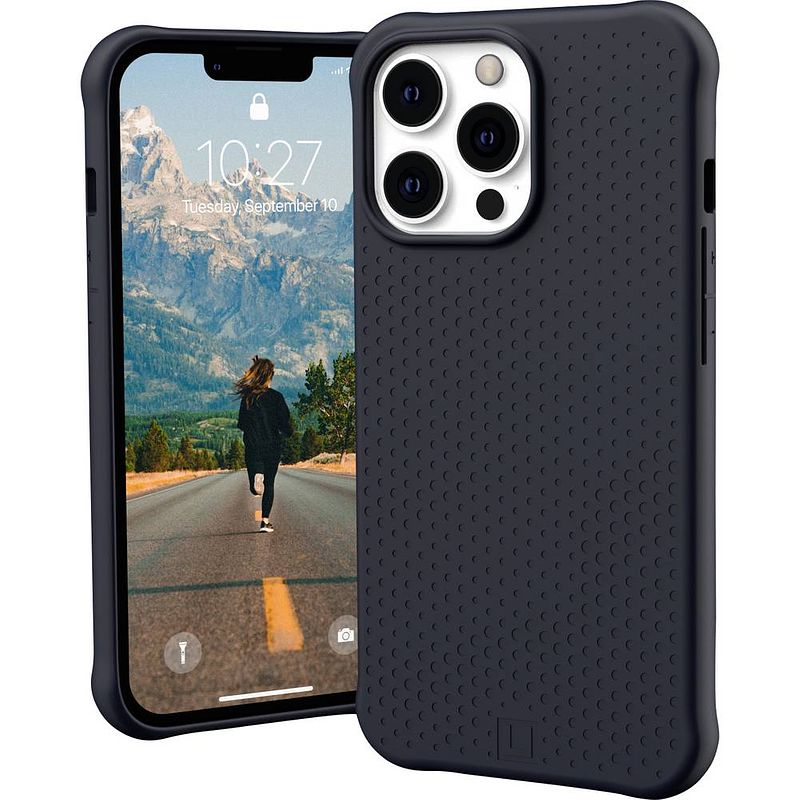 Foto van Urban armor gear dot case backcover apple iphone 13 pro zwart