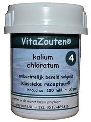 Foto van Vita reform vitazouten nr. 4 kalium chloratum muriaticum 120st