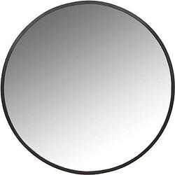Foto van Villa collection denmark vardo spiegel rond zwart - wandspiegel 60 cm