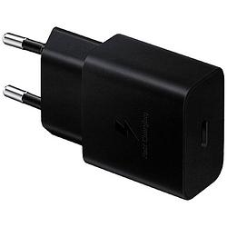 Foto van Samsung 15w oplader fast charging adapter usb-c excl. kabel oplader zwart