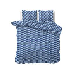 Foto van Dreamhouse bedding orazio - blauw dekbedovertrek 2-persoons (200 x 200/220 cm + 2 kussenslopen) dekbedovertrek