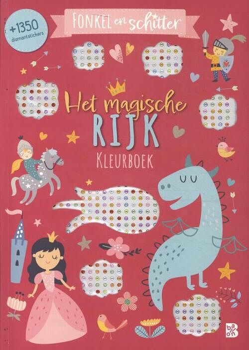 Foto van Het magische rijk kleurboek - paperback (9789403233055)