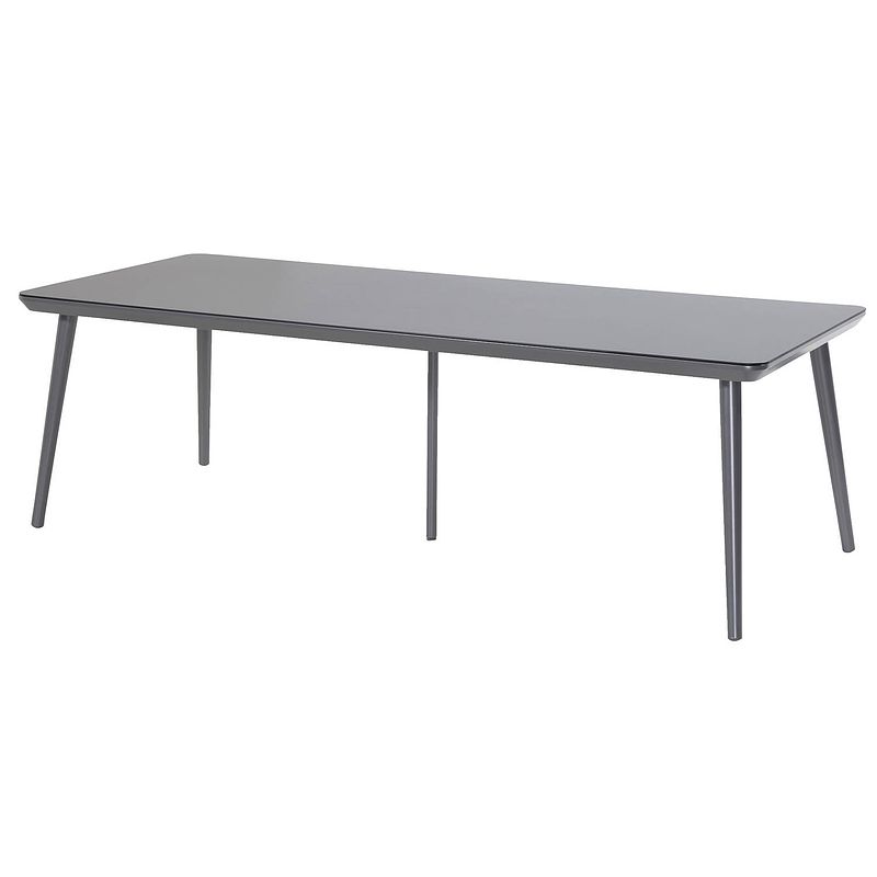 Foto van Hartman sophie studio tuintafel hpl donkergrijs - l240 x b100 x h75 cm