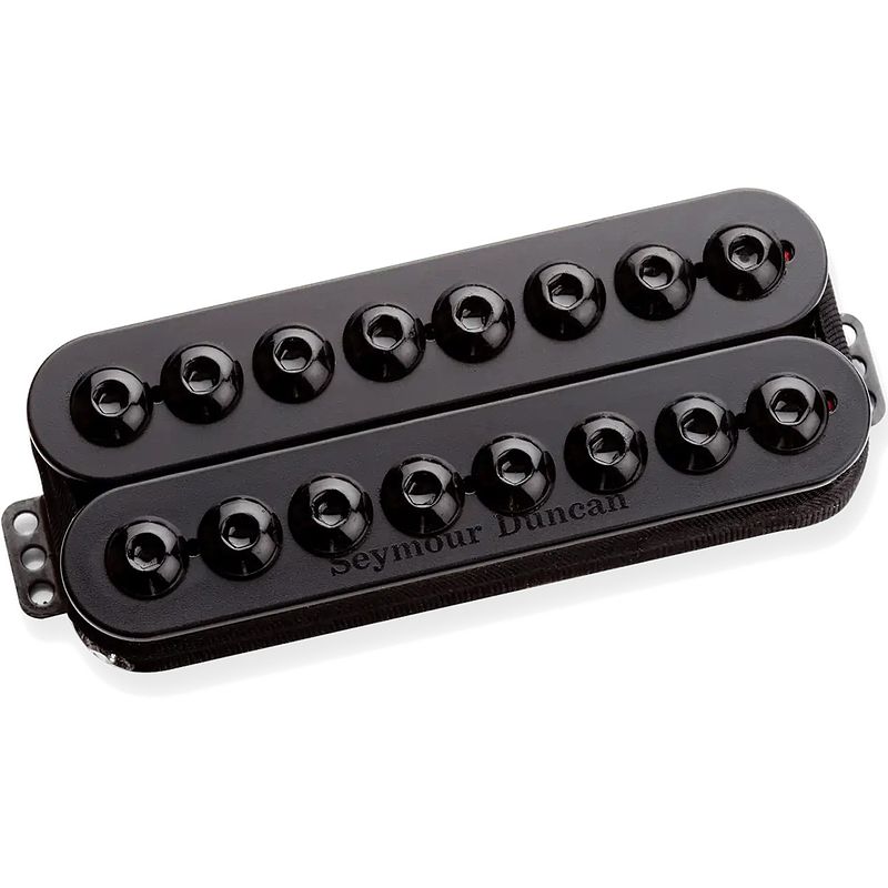 Foto van Seymour duncan sh-8n invader 8-string humbucker neck black 8-snarig gitaarelement