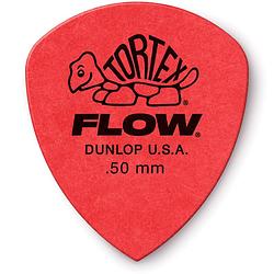 Foto van Dunlop 558p050 tortex flow standard 0.50 mm plectrum