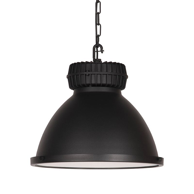 Foto van Label51 hanglamp heavy duty - zwart - metaal