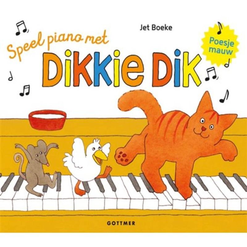 Foto van Speel piano met dikkie dik - dikkie dik