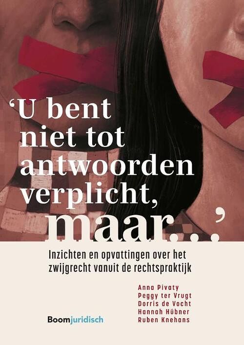 Foto van 'su bent niet tot antwoorden verplicht, maar…'s - anna pivaty - paperback (9789462900004)