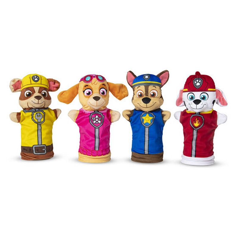 Foto van Paw patrol handpoppen pluche 4 stuks