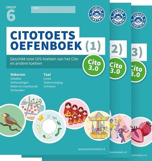 Foto van Citotoets oefenboeken - paperback (9789493218093)