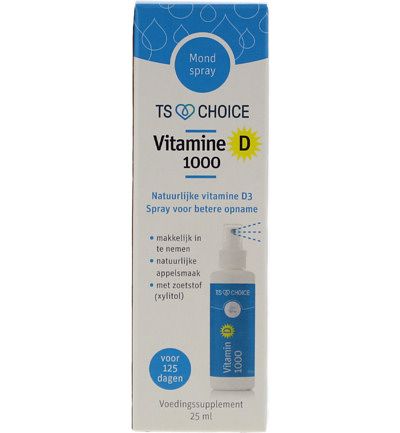 Foto van Ts choice vitamine d 1000 spray