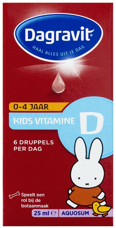 Foto van Dagravit kids vitamine d aquosum 25ml bij jumbo