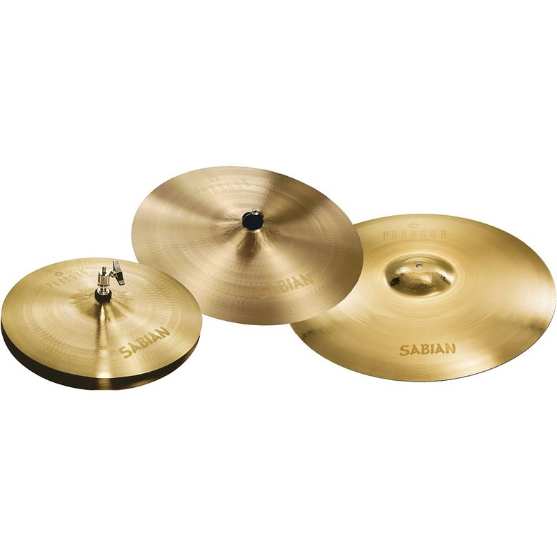 Foto van Sabian paragon performance bekkenset 14, 16 en 22 inch