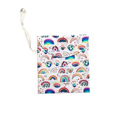 Foto van World alive masks for all rainbow mask bag with snap stud close