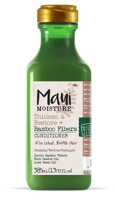 Foto van Maui moisture conditioner bamboo fibers