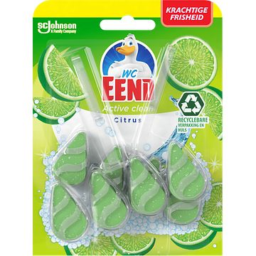 Foto van Wc eend toilet rimblock active clean citrus voordeelpak bij jumbo