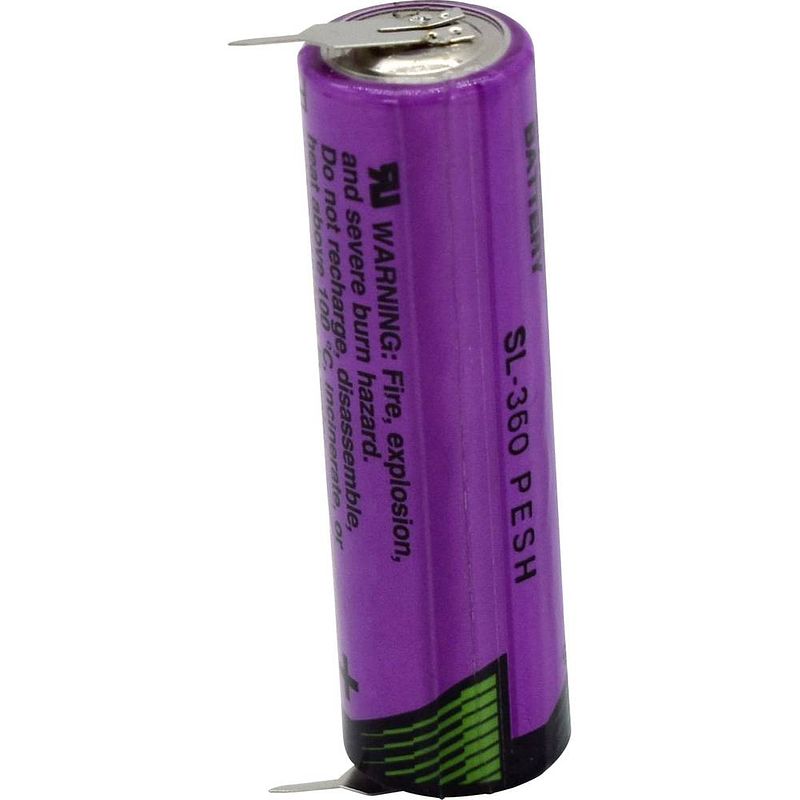 Foto van Tadiran batteries sl 360 pr speciale batterij aa (penlite) u-soldeerpinnen lithium 3.6 v 2400 mah 1 stuk(s)