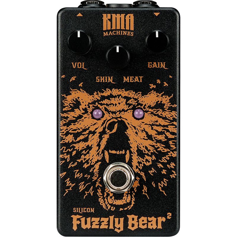 Foto van Kma audio machines fuzzly bear 2 silicon fuzz effectpedaal