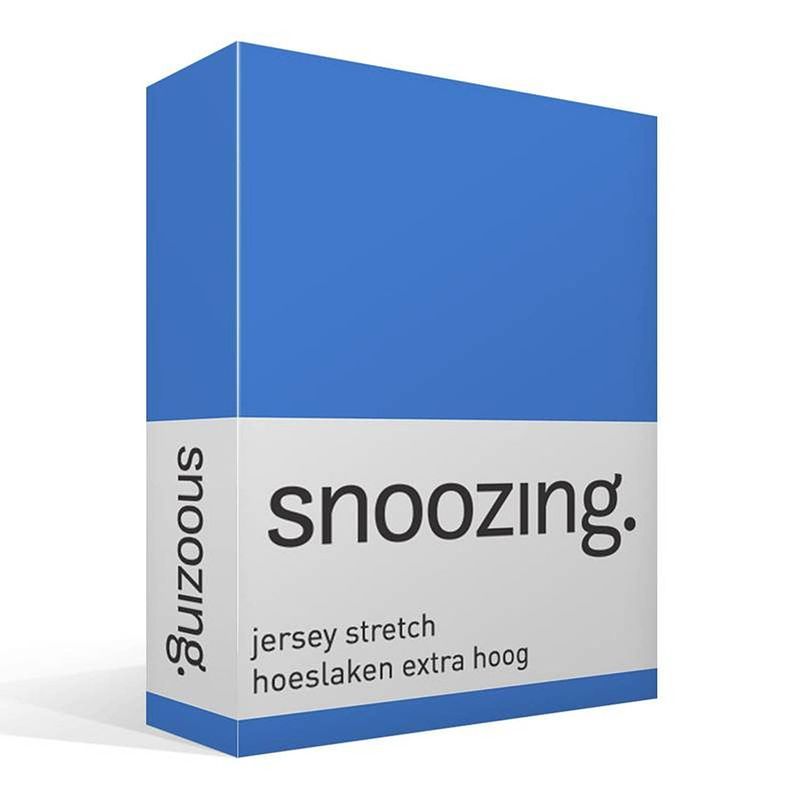 Foto van Snoozing stretch - hoeslaken - extra hoog - 90/100x200/220/210 - meermin