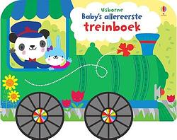 Foto van Baby's allereerste treinboek - kartonboekje;kartonboekje (9781474956840)