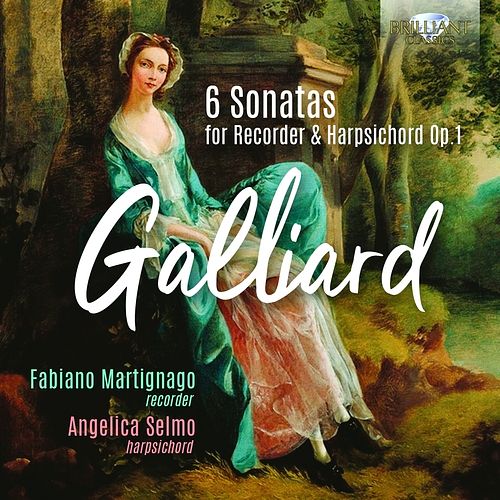 Foto van Galliard: 6 sonatas for recorder & harpsichord op.1 - cd (5028421963280)