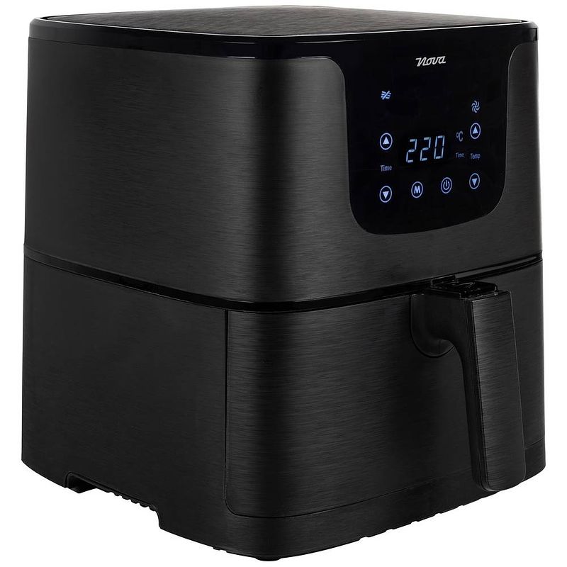 Foto van 02.180176.01.001 airfryer 1700 w timerfunctie, oververhittingsbeveiliging, anti-aanbaklaag, met display zwart