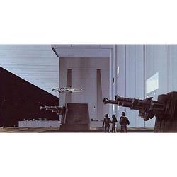 Foto van Komar star wars classic rmq death star hangar vlies fotobehang 500x250cm 10-banen