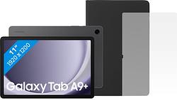 Foto van Samsung galaxy tab a9 plus 11 inch 64gb wifi grijs + beschermpakket