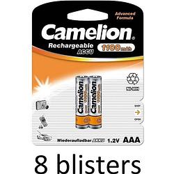 Foto van Camelion oplaadbare batterij aaa 1100mah - 16 stuks