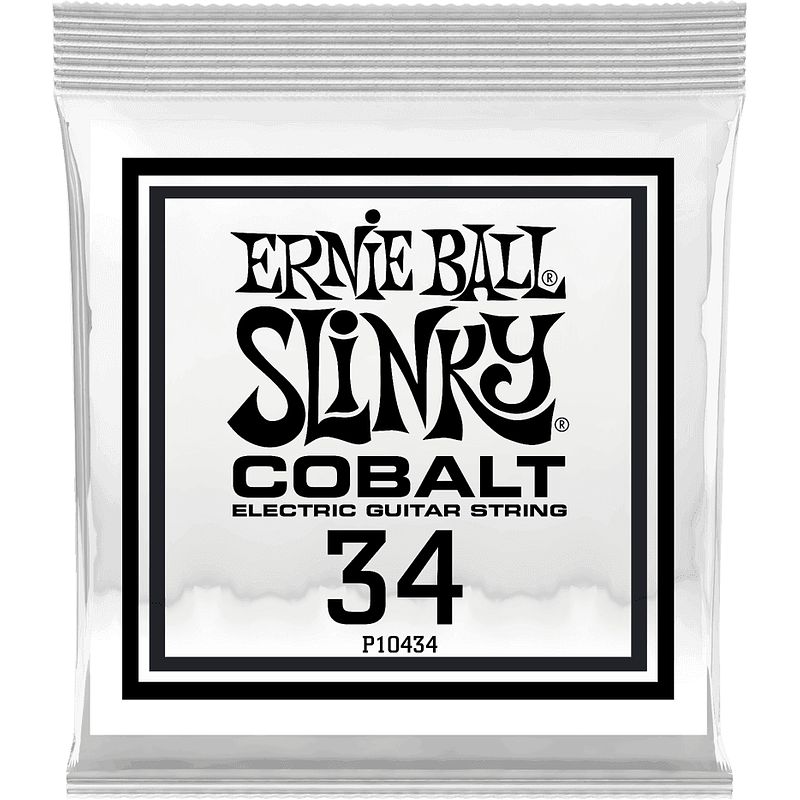 Foto van Ernie ball 10434 .034 slinky cobalt wound losse snaar voor elektrische gitaar