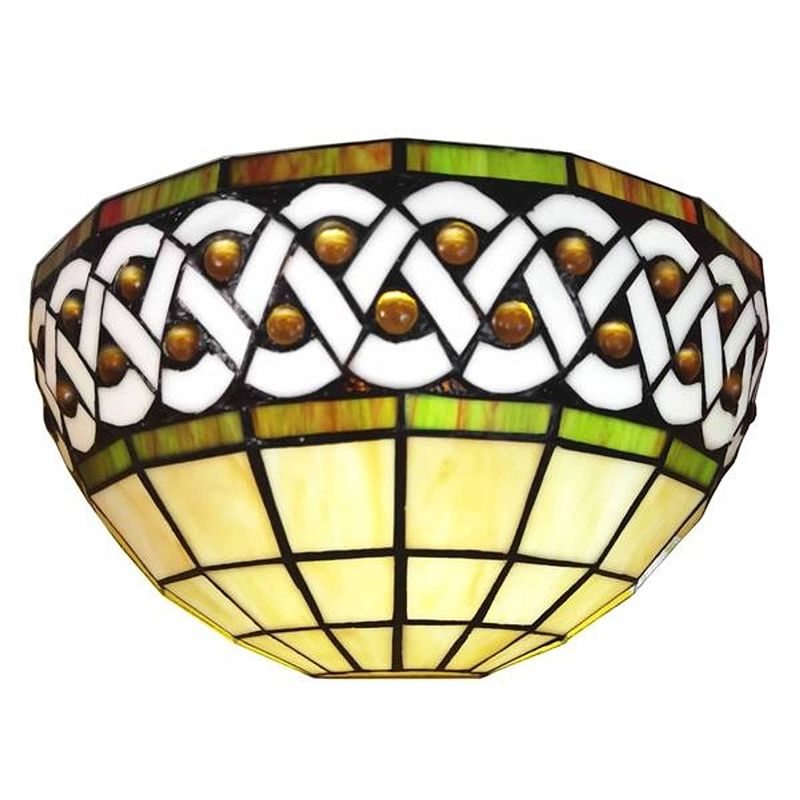 Foto van Clayre & eef wandlamp tiffany 31*15*21 cm e27/max 1*60w 5ll-6150