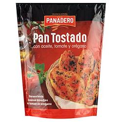 Foto van Panadero geroosterde spaanse broodjes met tomaat en oregano 160g bij jumbo