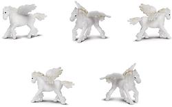 Foto van Safari speelgoedfiguren pegasus junior wit 192 stuks