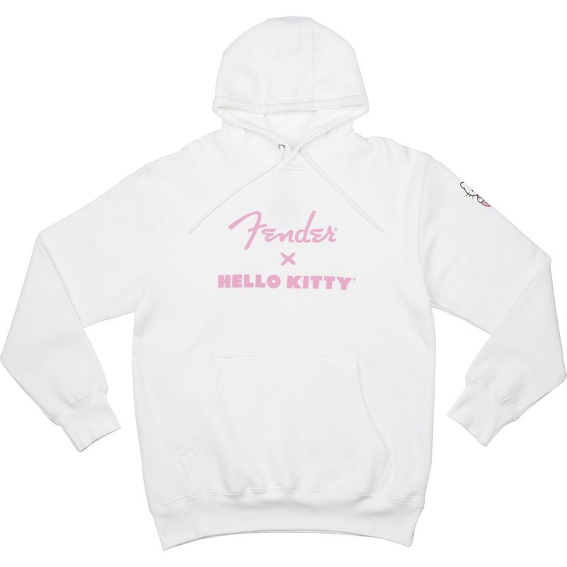 Foto van Fender x hello kitty sleeve logo hoodie wit s