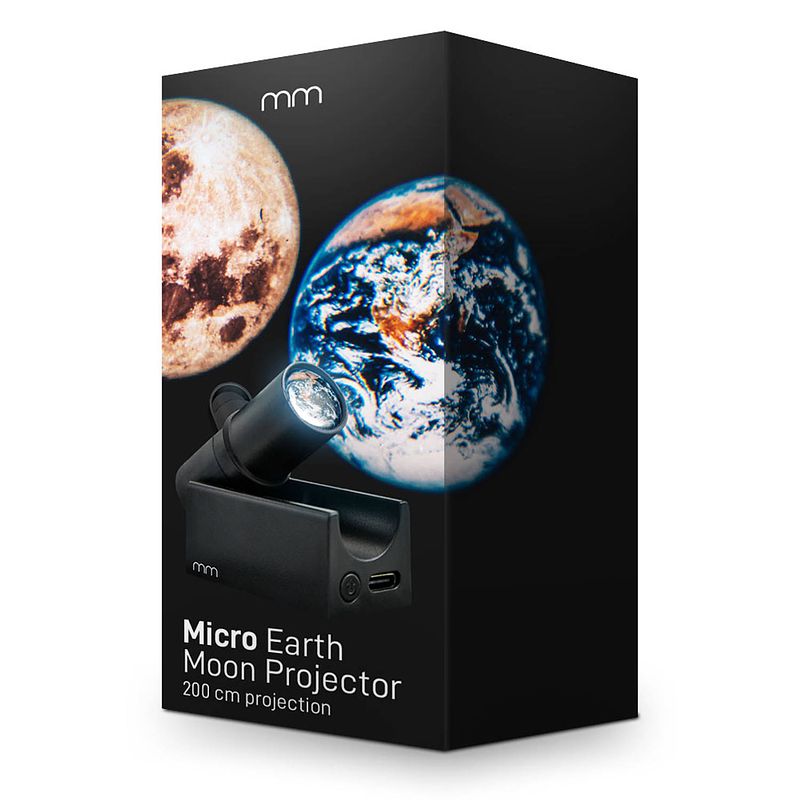 Foto van Micro earth moon projector - original