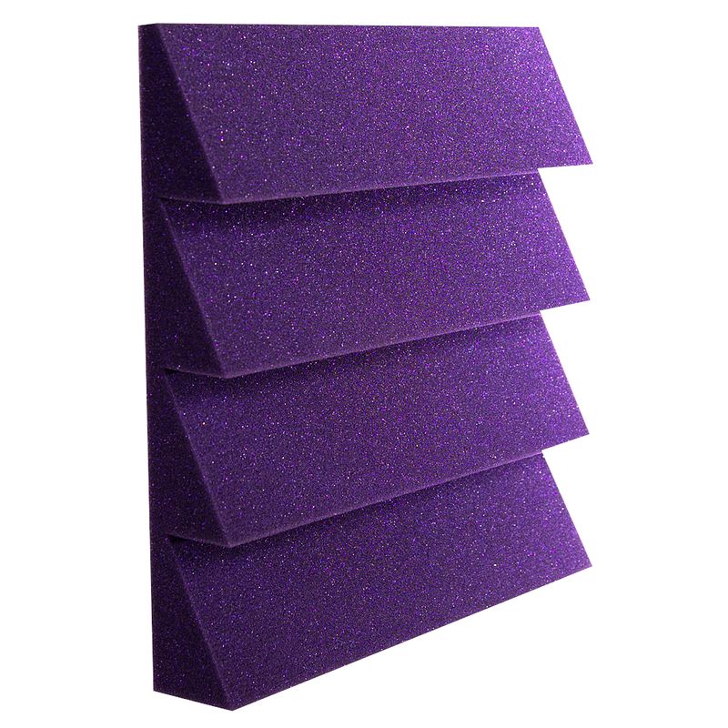 Foto van Auralex studiofoam dst-114 purple 30x30x5cm absorber paars (24-delig)