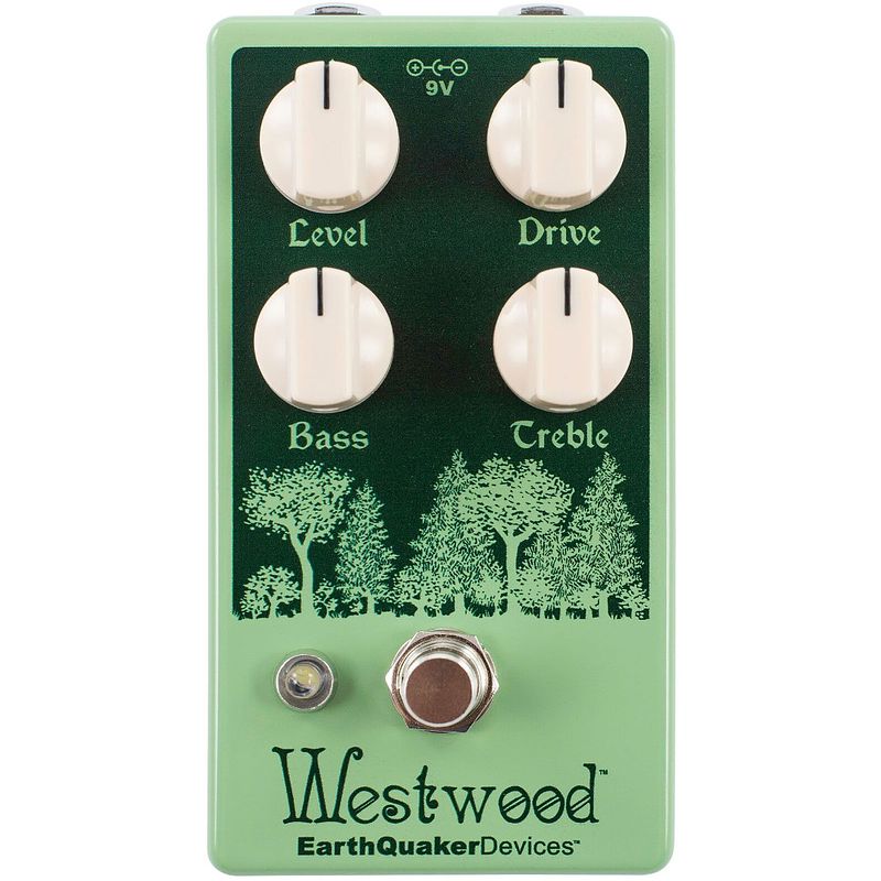 Foto van Earthquaker devices westwood overdrive effectpedaal