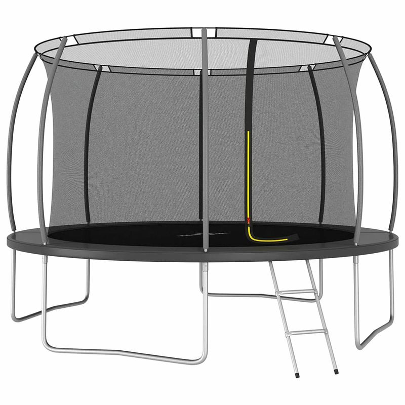 Foto van Vidaxl trampolineset rond 150 kg 366x80 cm